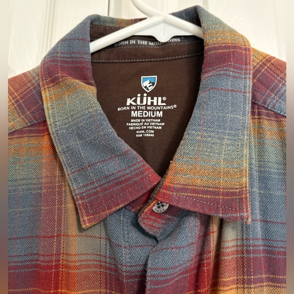KÜHL Plaid Button-Up Shirt - Picture 2 of 5